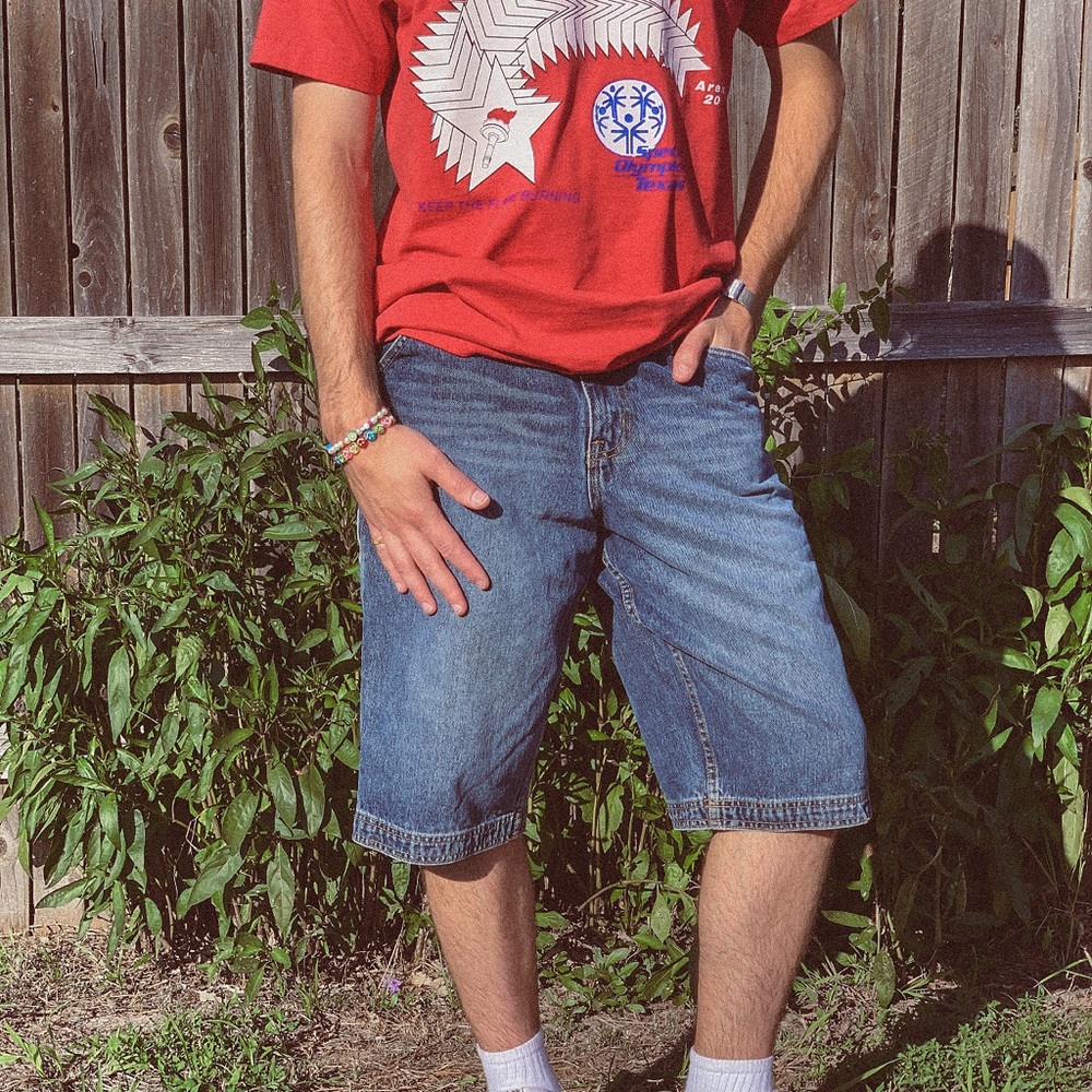 (SOLD) Vintage Y2K Halloween John Cena Jorts 🎃
